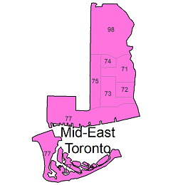 Sub-Region 704 - Mid-East Toronto